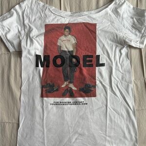 Pacsun White Graphic T-Shirt